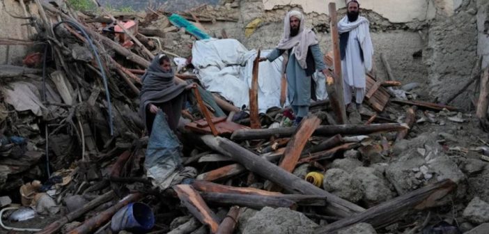 আফগানিস্তানে ভূমিকম্পে নিহত ৩২০ এবং নিশ্চিহ্ন ১২ গ্রাম